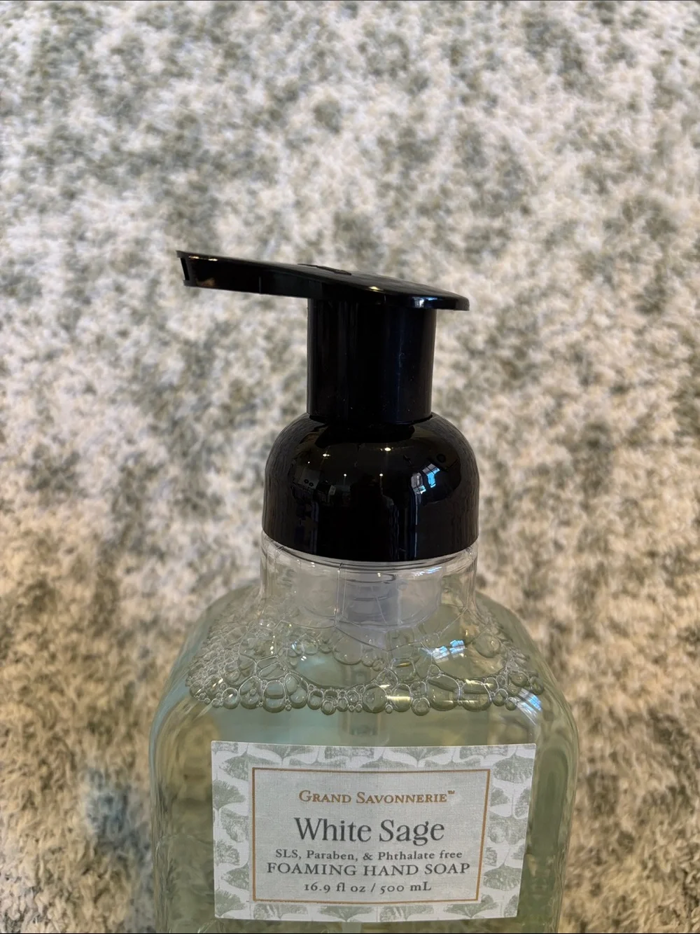 Grand Savonnerie Scented White Sage Foaming Hand Soap NWT 16.9oz
